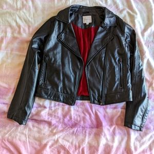 Vegan Leather Jacket